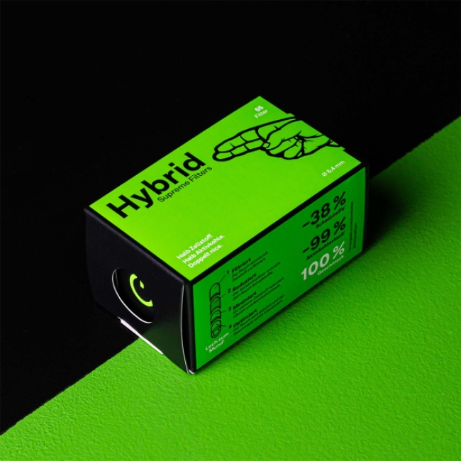Hybrid Supreme Filter 6.4mm 55pcs