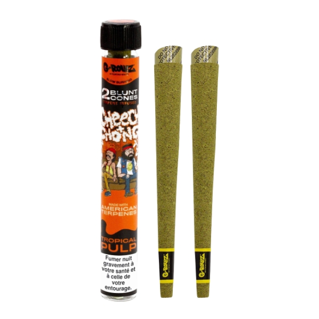 G-Rollz Terpene Infused Blunt Tropical Pulp 2pcs