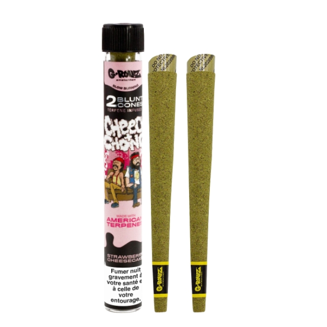 G-Rollz Terpene Infused Blunt Strawberry Cheesecake 2pcs