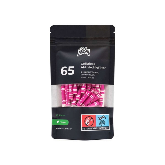 Kailar Aktivkohlefilter 5.9mm Pink 65pcs